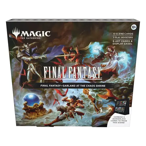 Magic the Gathering Final Fantasy Scene Box - Garland at The Chaos Shrine